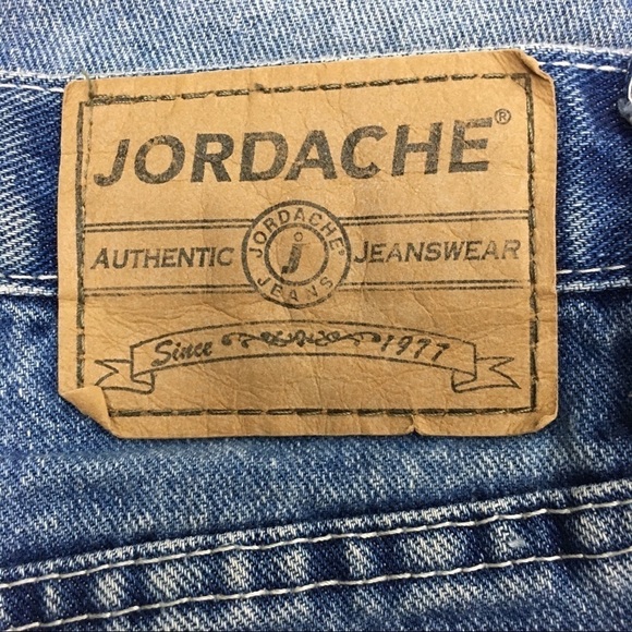 JORDACHE Vintage Jean Shorts High Rise Medium Wash Denim 100% Cotton Size 9/10 - Picture 5 of 10